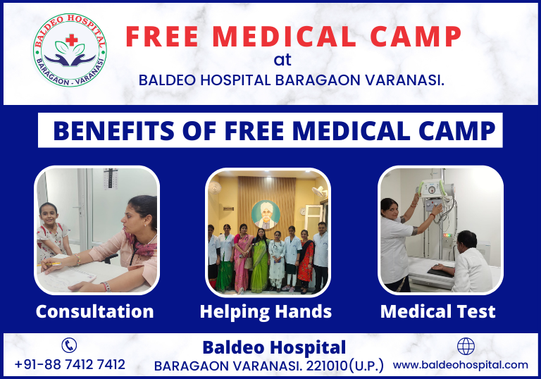 You are currently viewing Free Medical Camp at Baldeo Hospital, Baragaon, Varanasi
